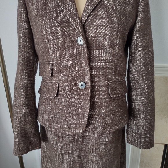 Talbot's Petite 8 Cotton Linen Suit** BLACK FRIDAY SPECIAL SEND OFFER FOR $35🤑 - Picture 3 of 16